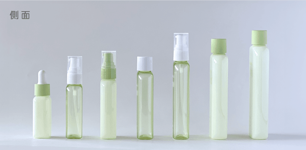 マルメールシリーズ容量ラインナップ側面