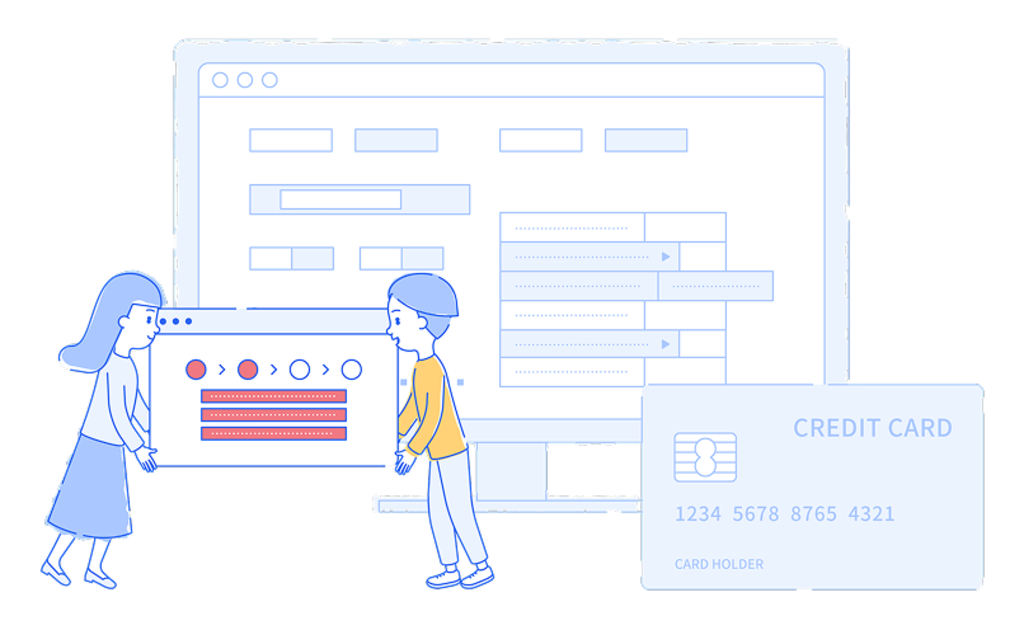 AIファイル自動記帳βを利用したクレジットカード明細のデータ化イメージ