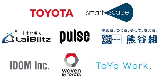 TOYOTA smartscape LaiBlitz pulse 熊谷組 IDOM Inc. woven by TOYOTA ToYo Work.