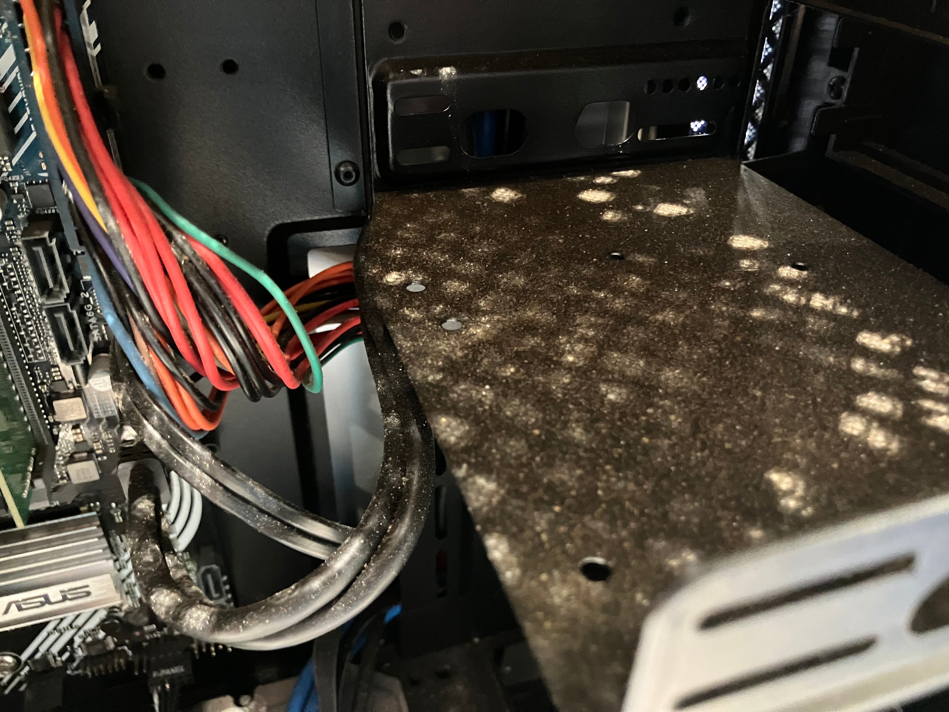 クリーニング前内部