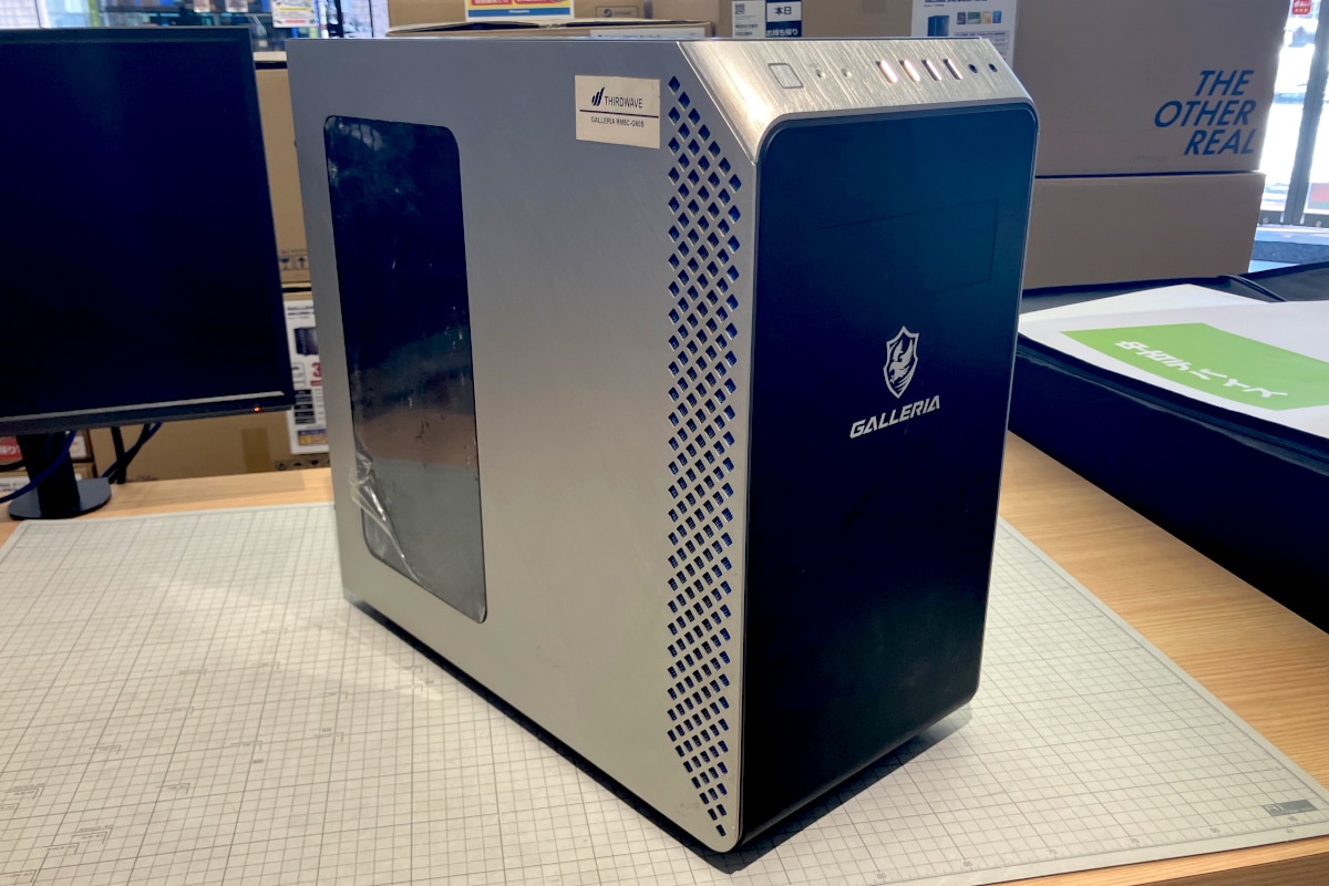 パソコンサポート事例 ゲーミングPC GALLERIA パソコン内部クリーニング