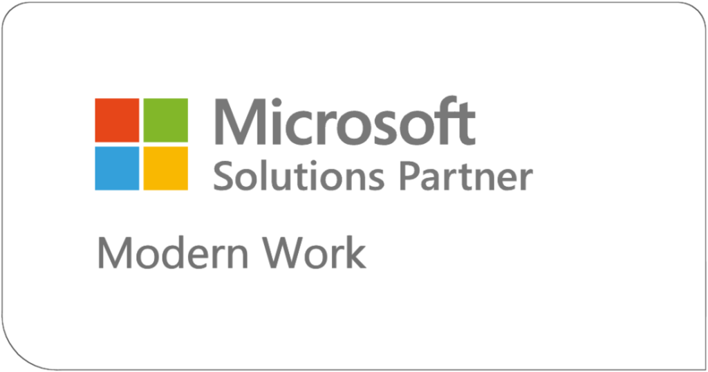 Microsoft Solution Partner -Modern Work-