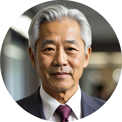 ASK：アイコン、年配のサラリーマン