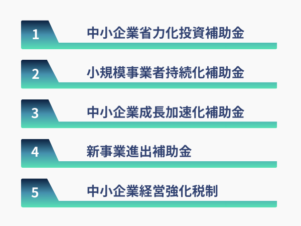 政策が示す、2026年注目の補助金と制度