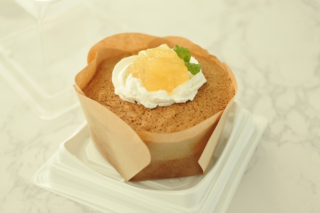 国産小麦の紅茶シフォンケーキ