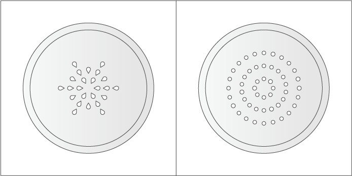 フェイスパウダーの中フタバリエーション
