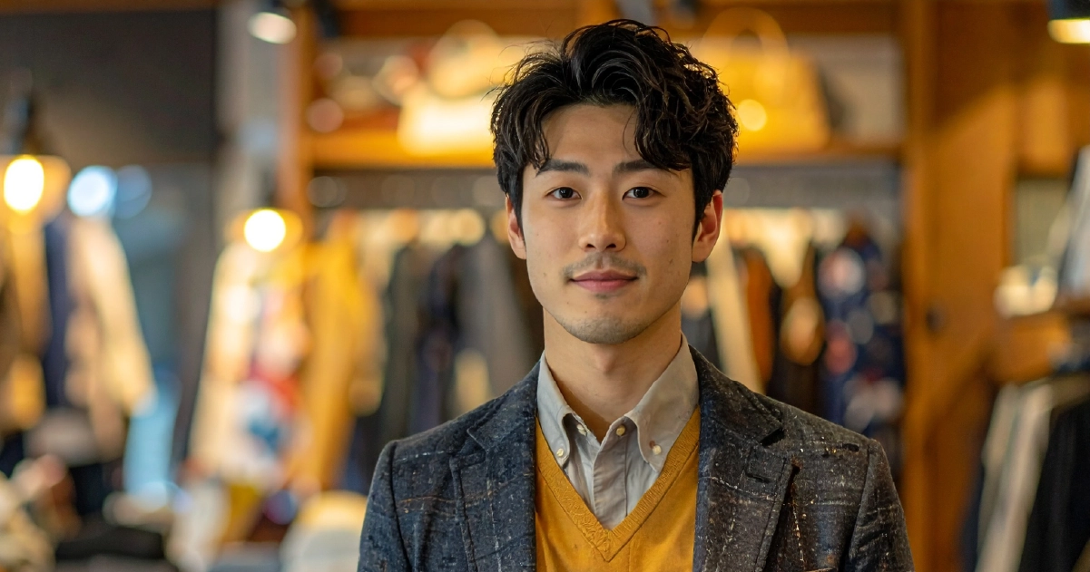 ASK：OGP、男性ショップ店員