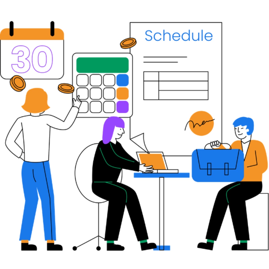 試作のスケジュールが気になる人達のイメージ