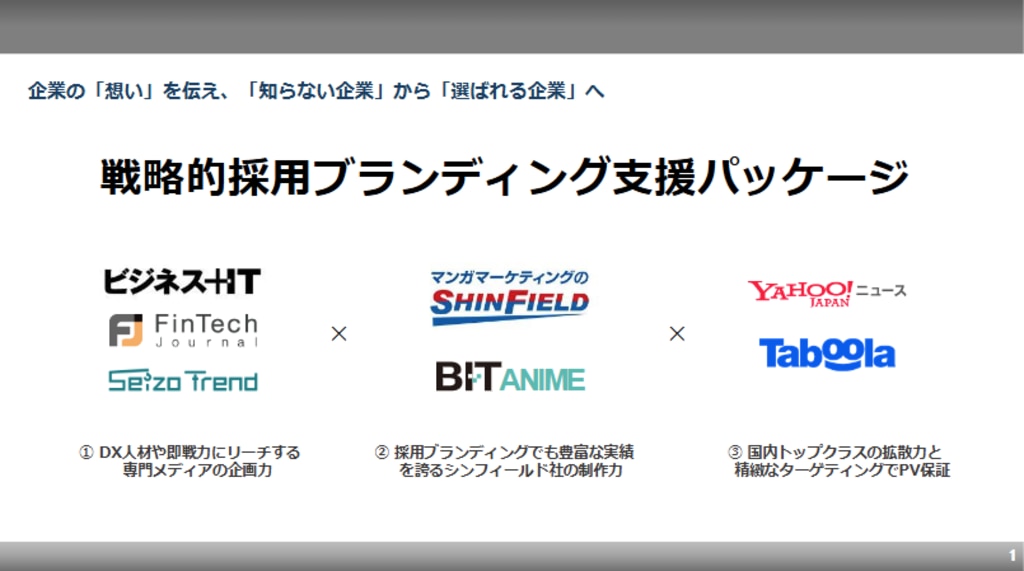 戦略的採用ブランディング支援