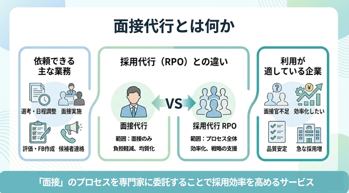 面接代行とは