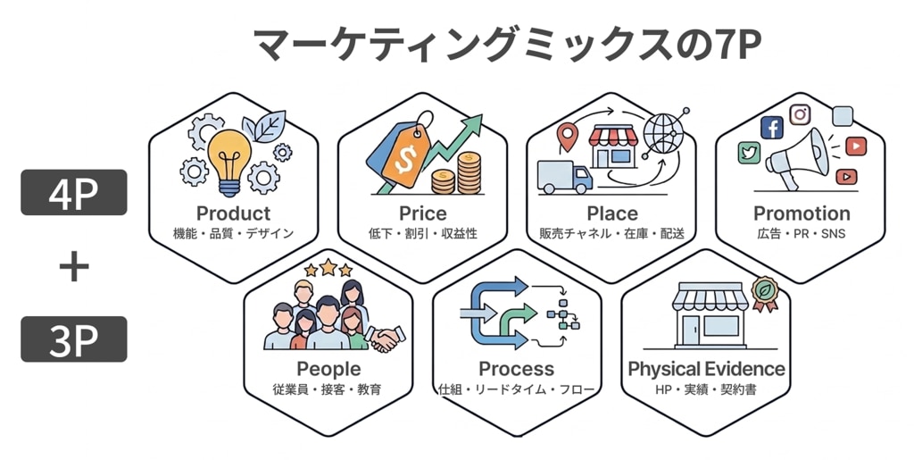 4P分析・7P分析