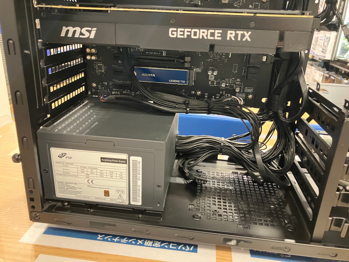 クリーニング後パソコン内部3