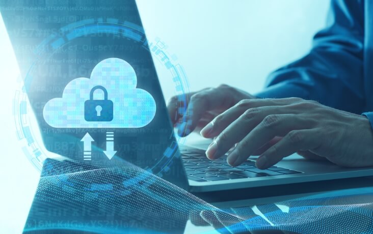 クラウド環境におけるデータ保護のイメージ