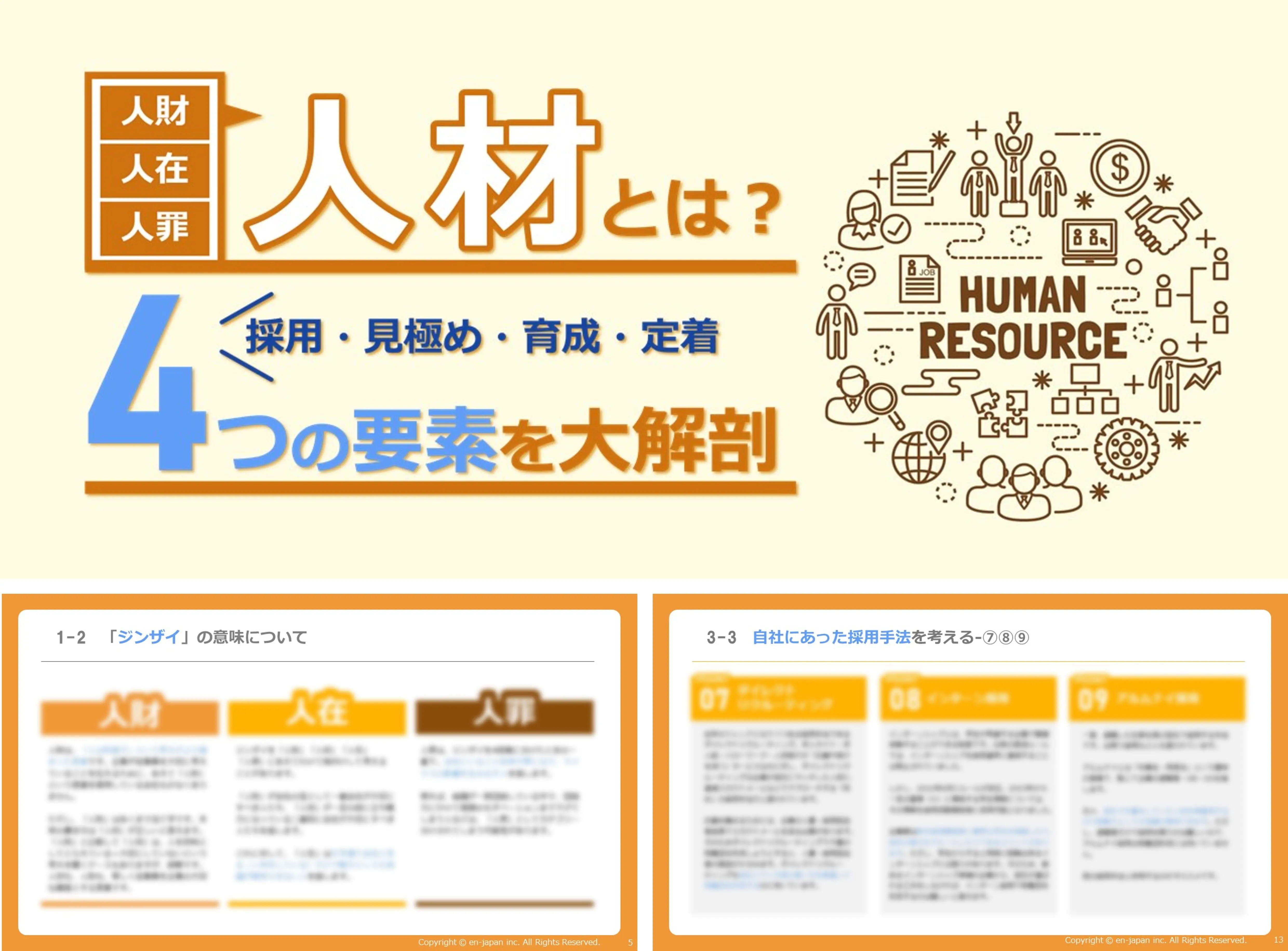 人材とは？４つの要素を大解剖