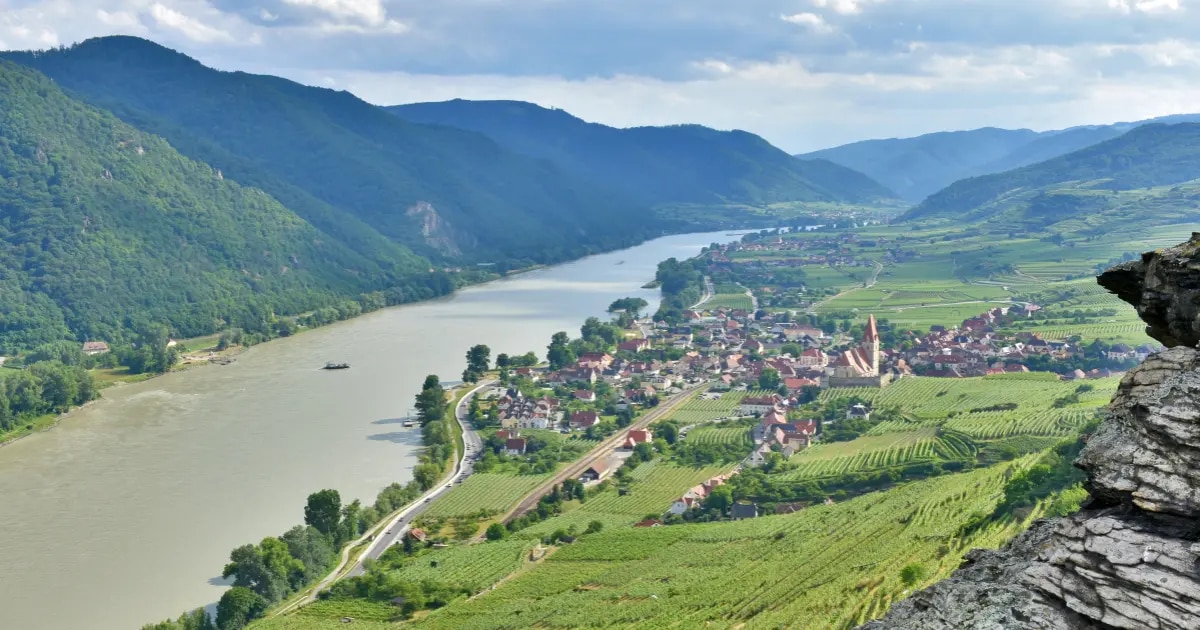 ランドスケープアプローチが行われているヴァッハウ渓谷