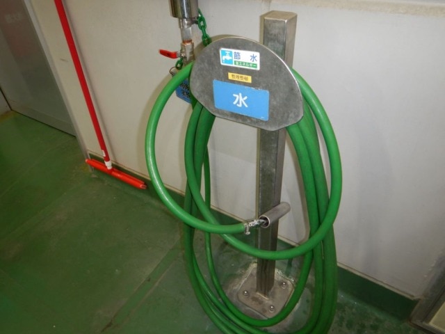 水が出るホース