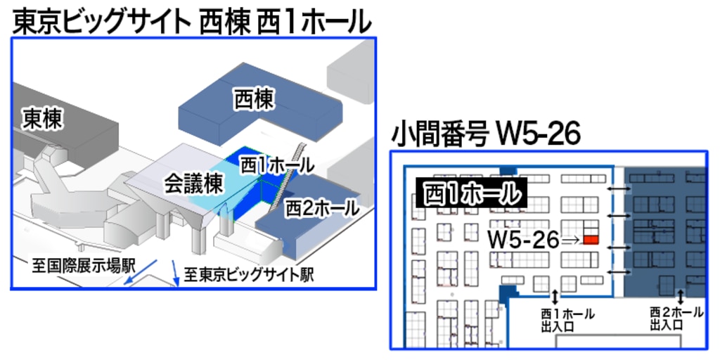 Japan DX Week【春】2026ブース案内　小間番号W5-26