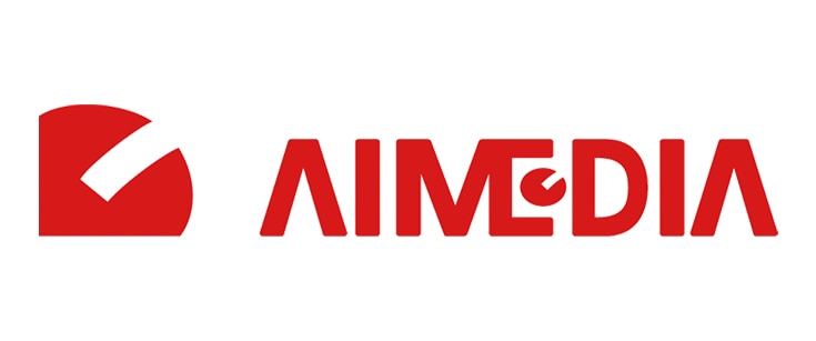 アイメディア株式会社様　ロゴ