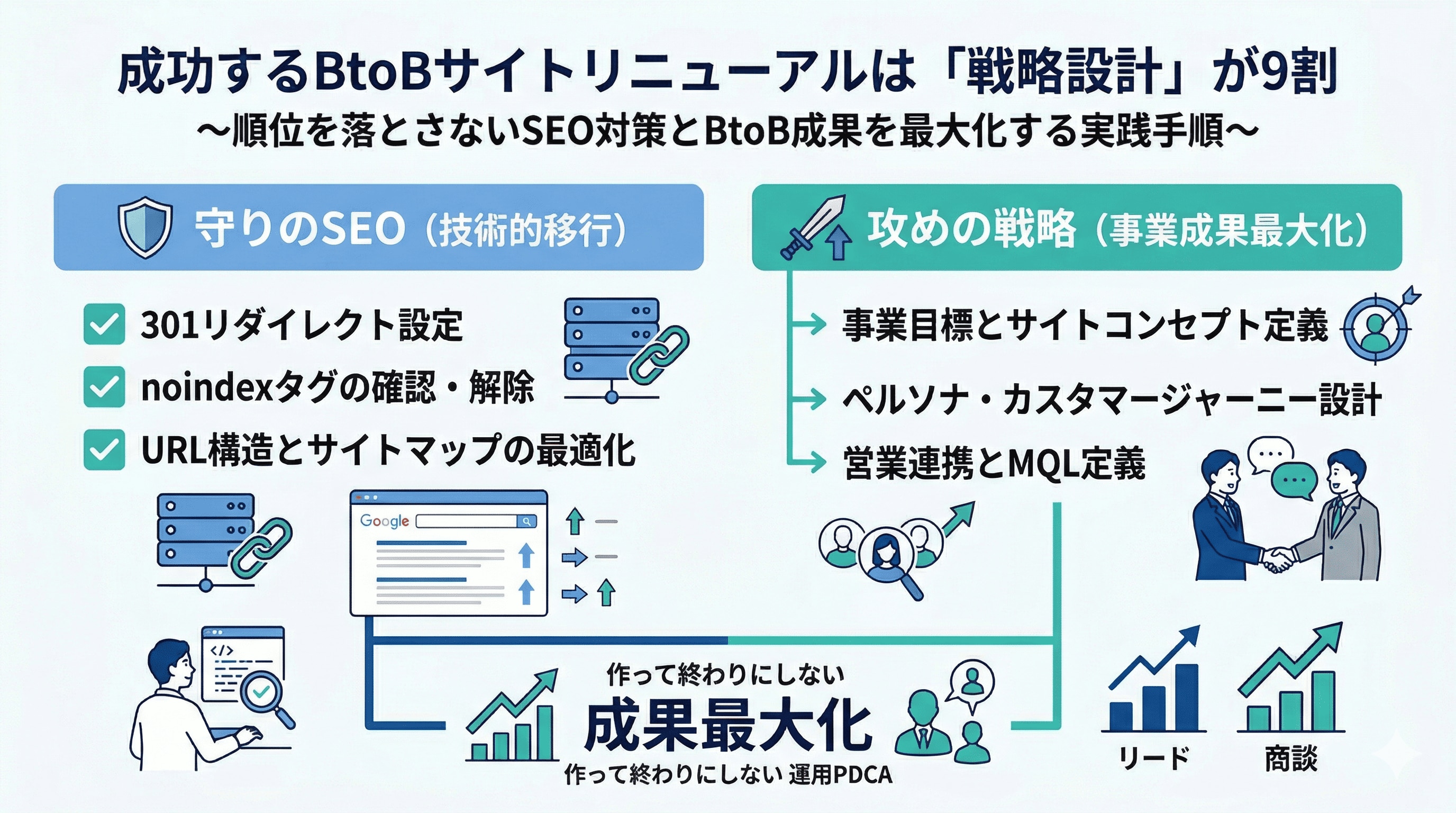 成功するサイトリニューアルは「戦略」が9割