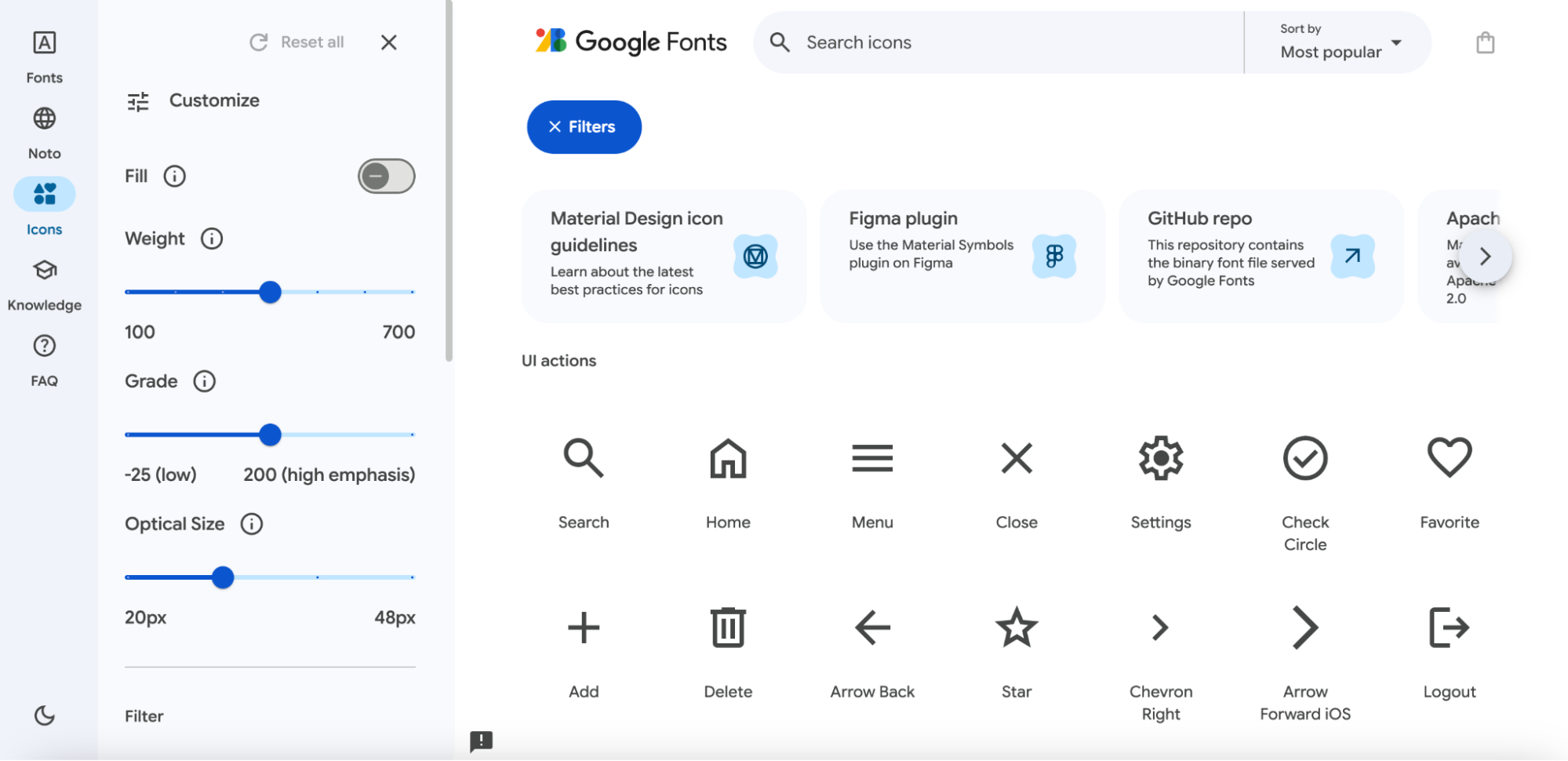 Freeダウンロードが可能なGoogle Iconとは？