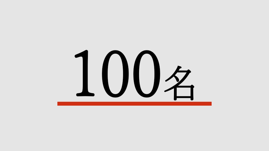 100名｜百貨店