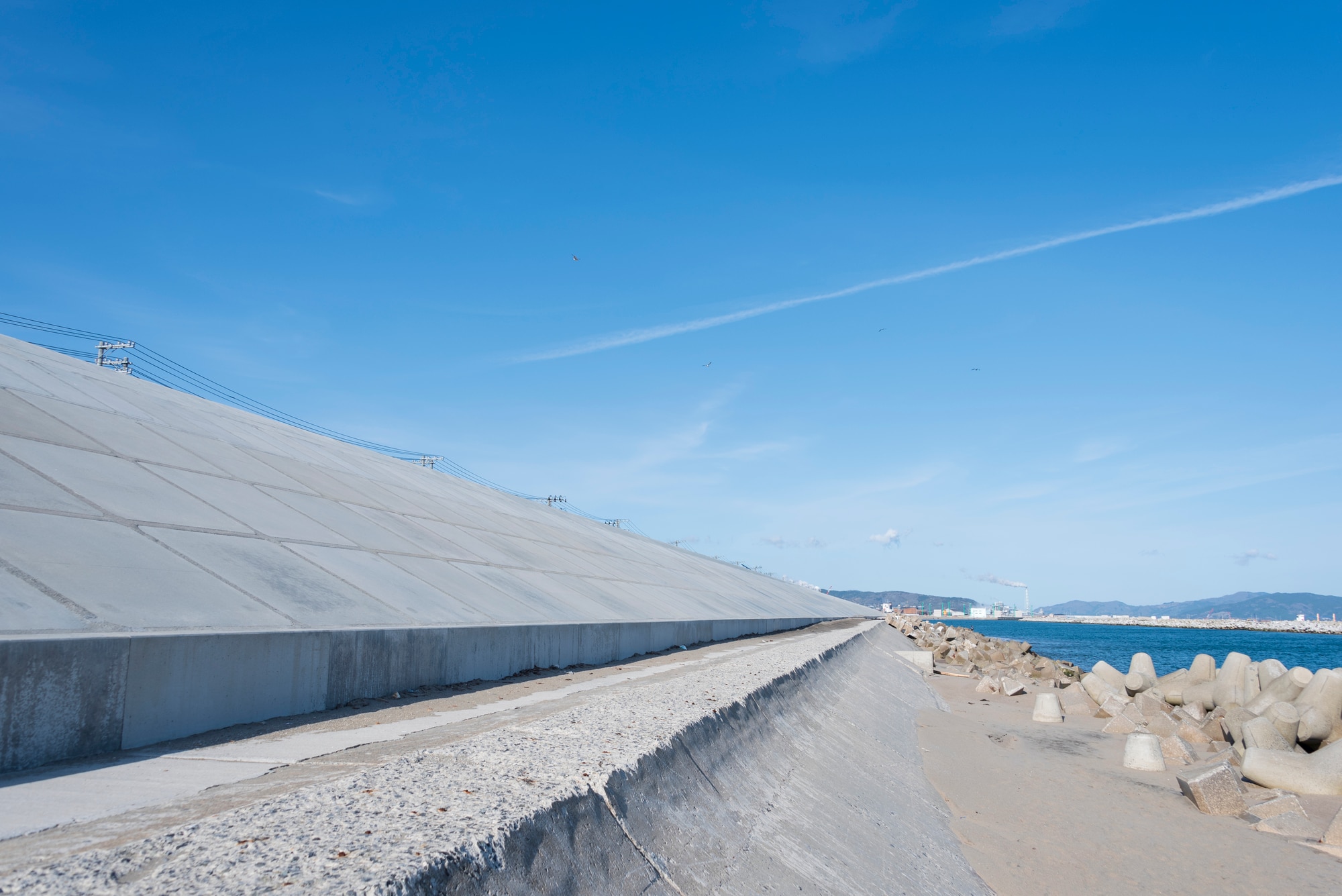 防波堤の写真