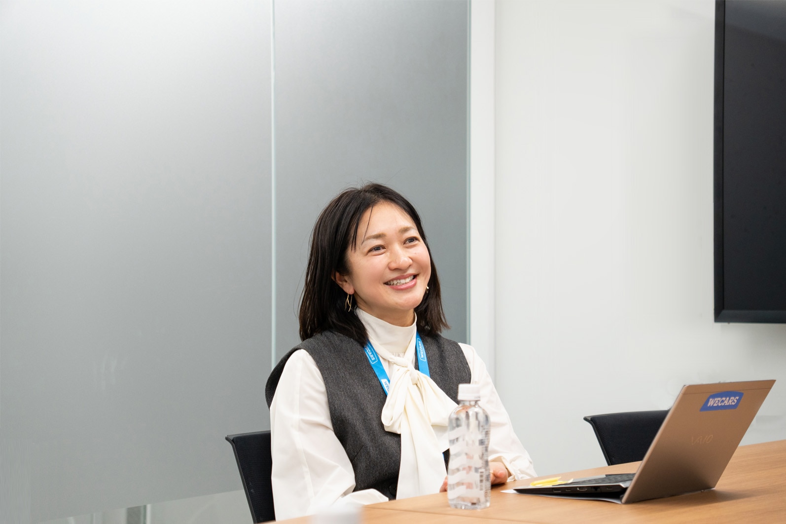 インタビューの様子|株式会社WECARS 阿部さま