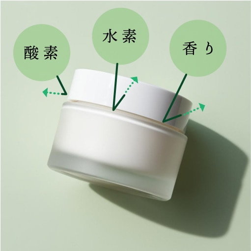 ガラス容器「GWJシリーズ」ガラスのバリア性