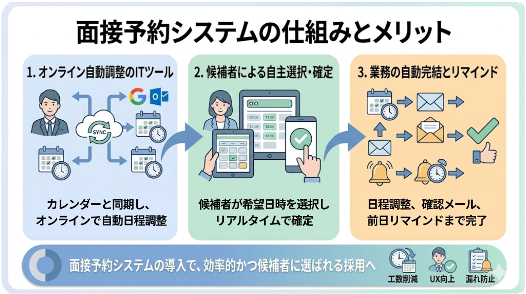 面接予約システムとは