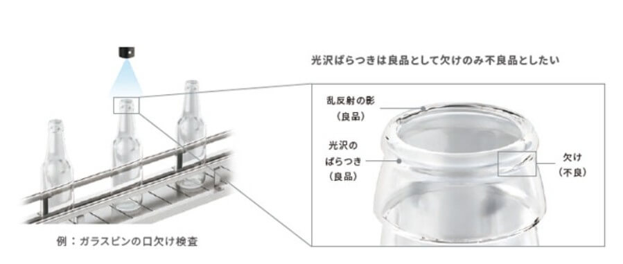 瓶のかけ画像検出