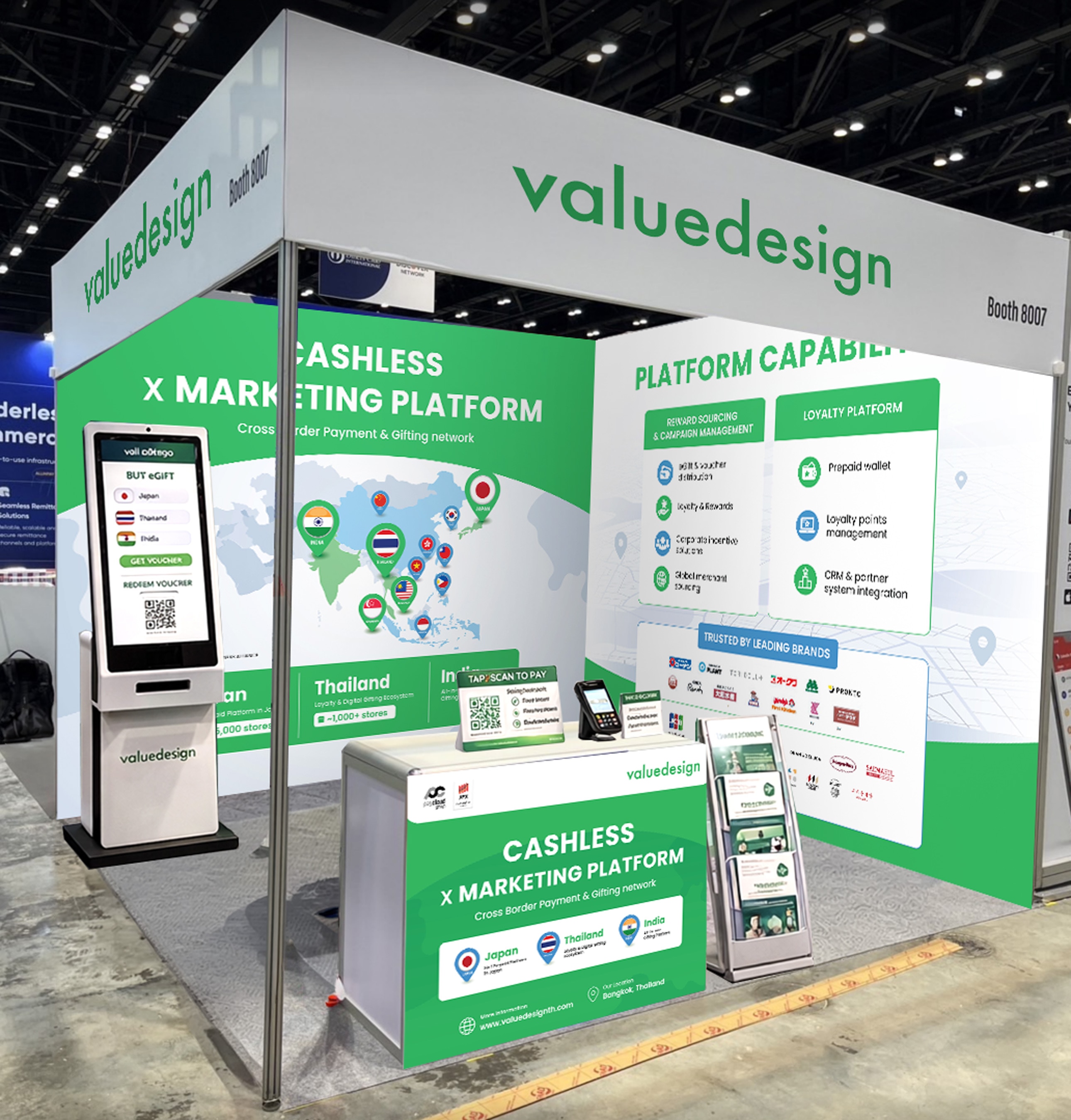 「Money20/20 Asia」バリューデザインブースイメージ