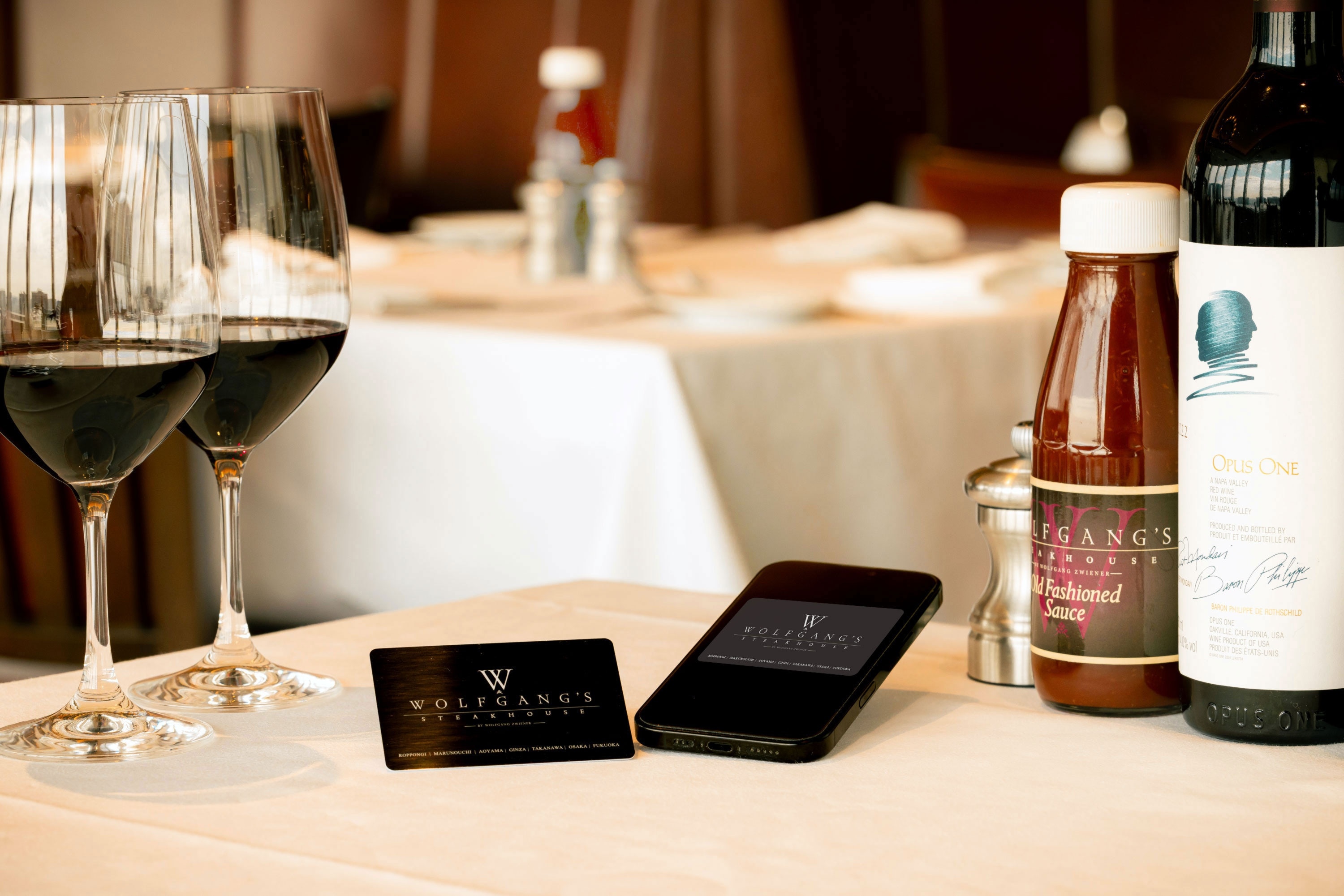 カード形式に加え、デジタル形式での「Wolfgang’s Steakhouse Gift Card」の提供を開始
