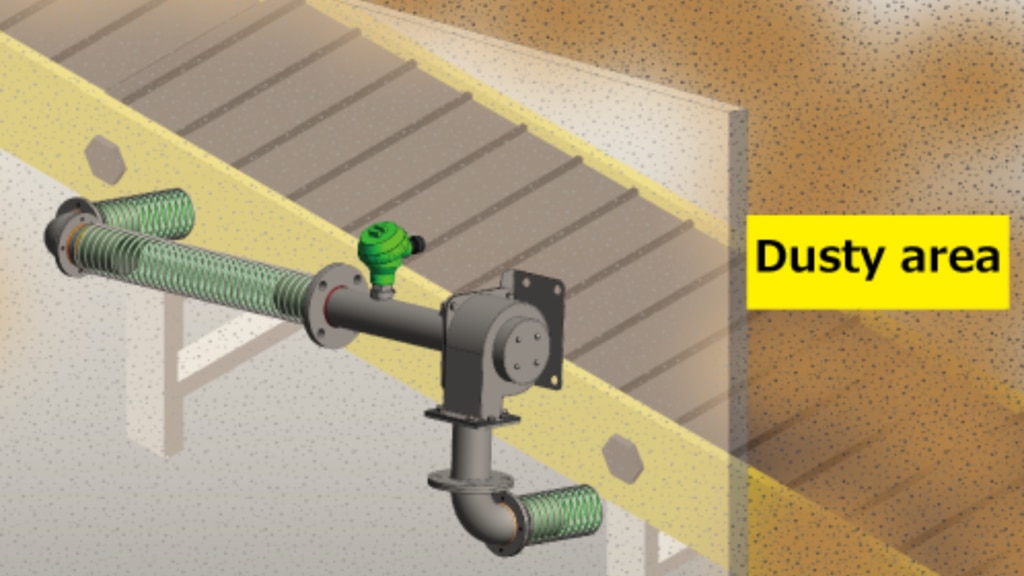High-Concentration Dust Monitor Mounting