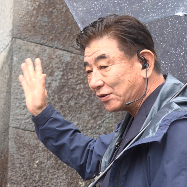 導入事例_NAE様小田原城天守閣特別館長の諏訪間順先生