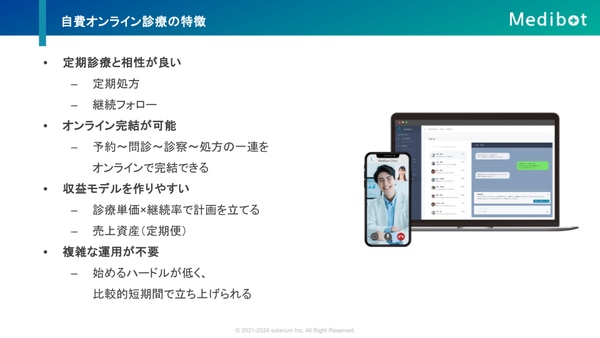 セミナー資料_自費オンライン診療の特徴