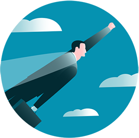 実現に向けて行動する