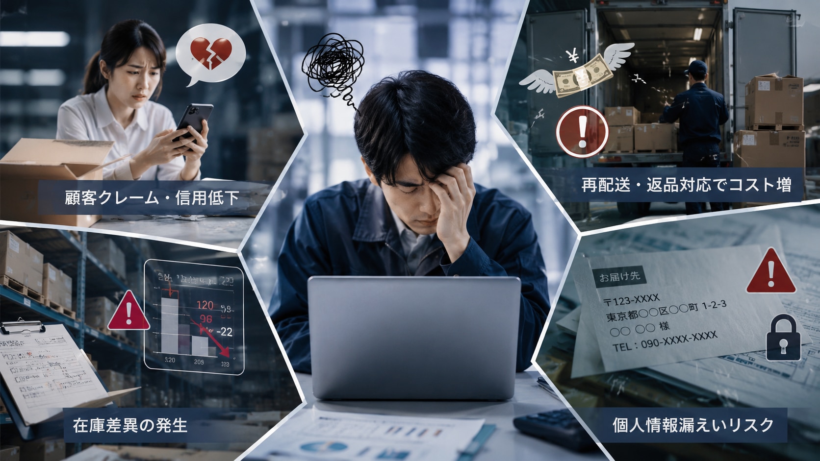 出荷ミスが発生すると何が問題になる？