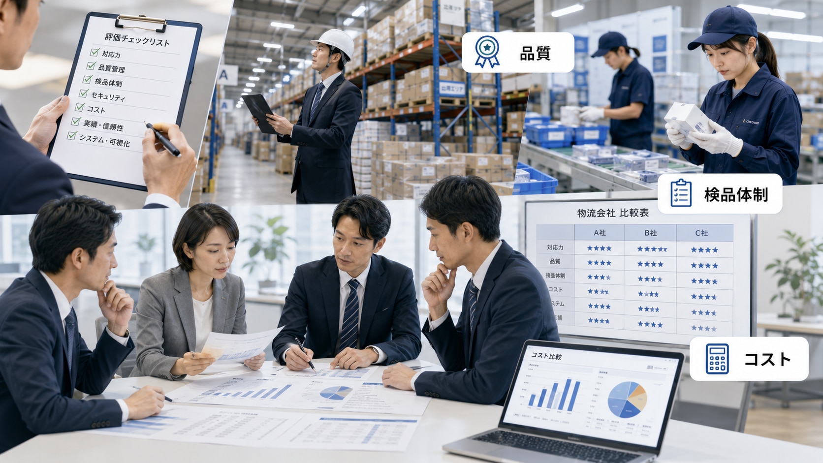 流通加工の委託先を選ぶポイント