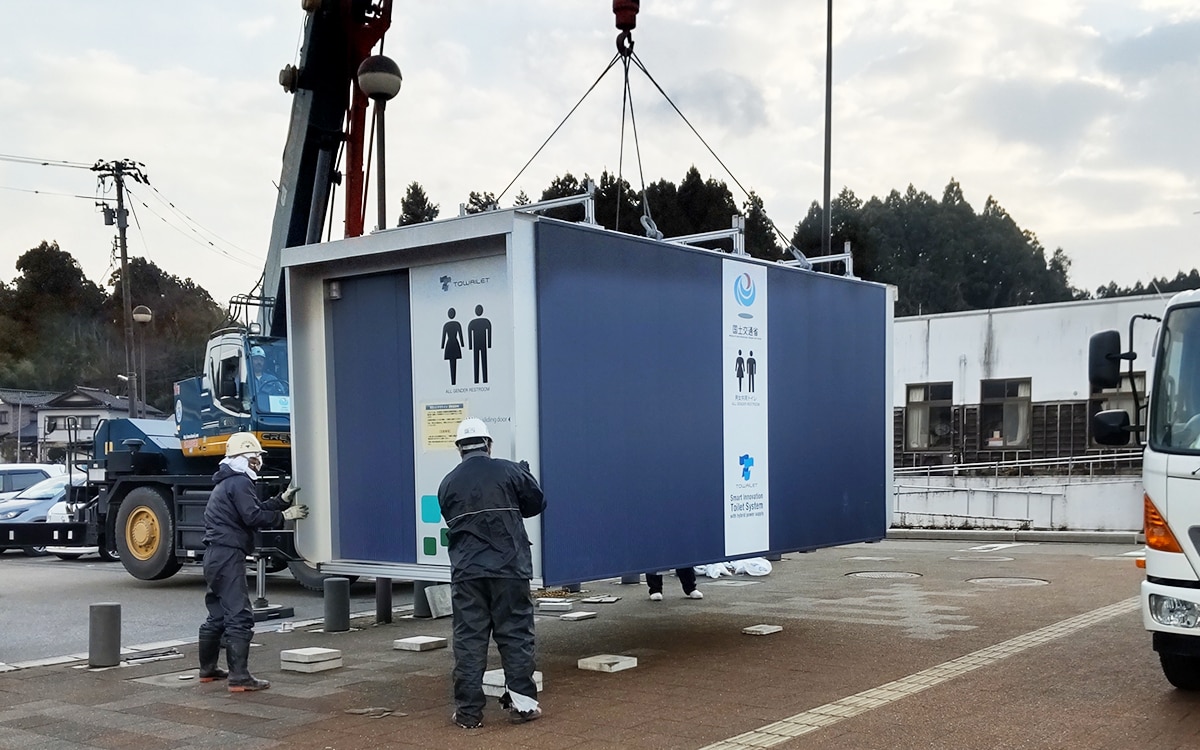 石川県穴水町・能登町への災害支援
