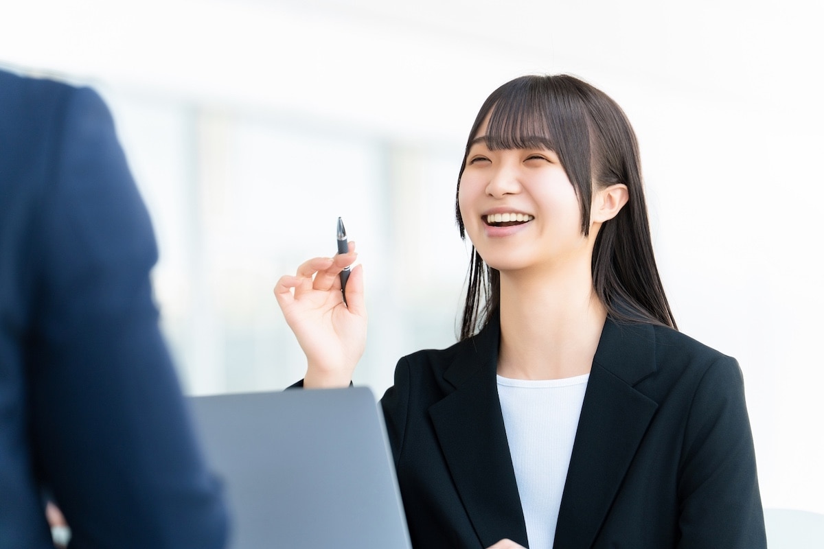電話営業のシーン
