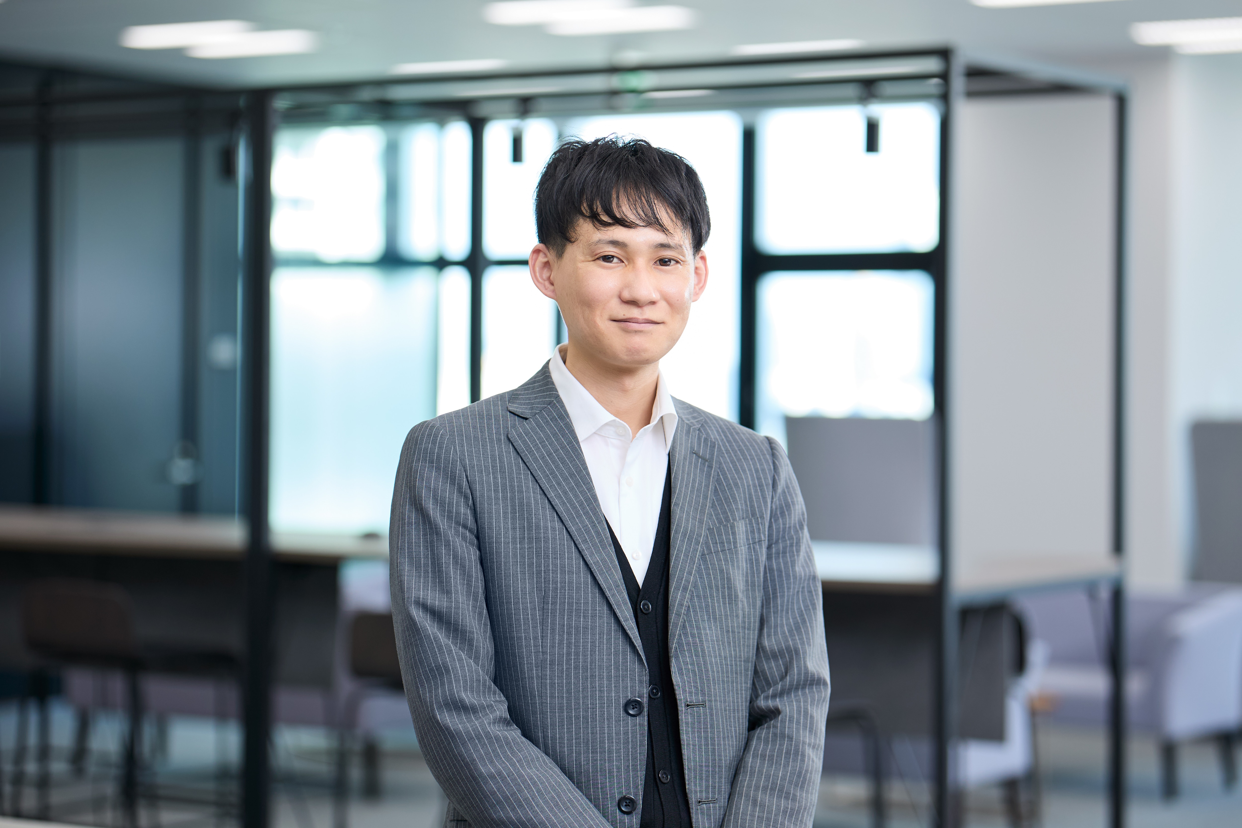 社員インタビューとして話す、メッドコミュニケーション事業部のGさん