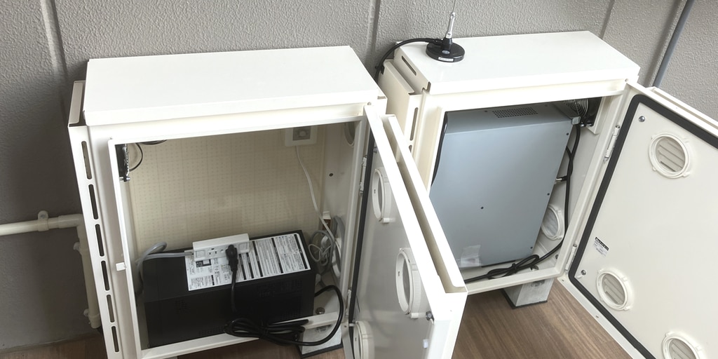 パークウェルステイト幕張ベイパーク様導入中継器