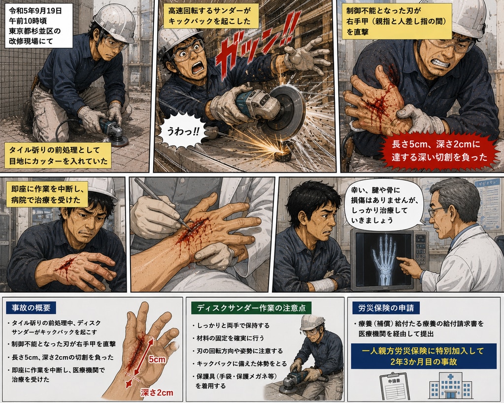 一人親方の労災事故