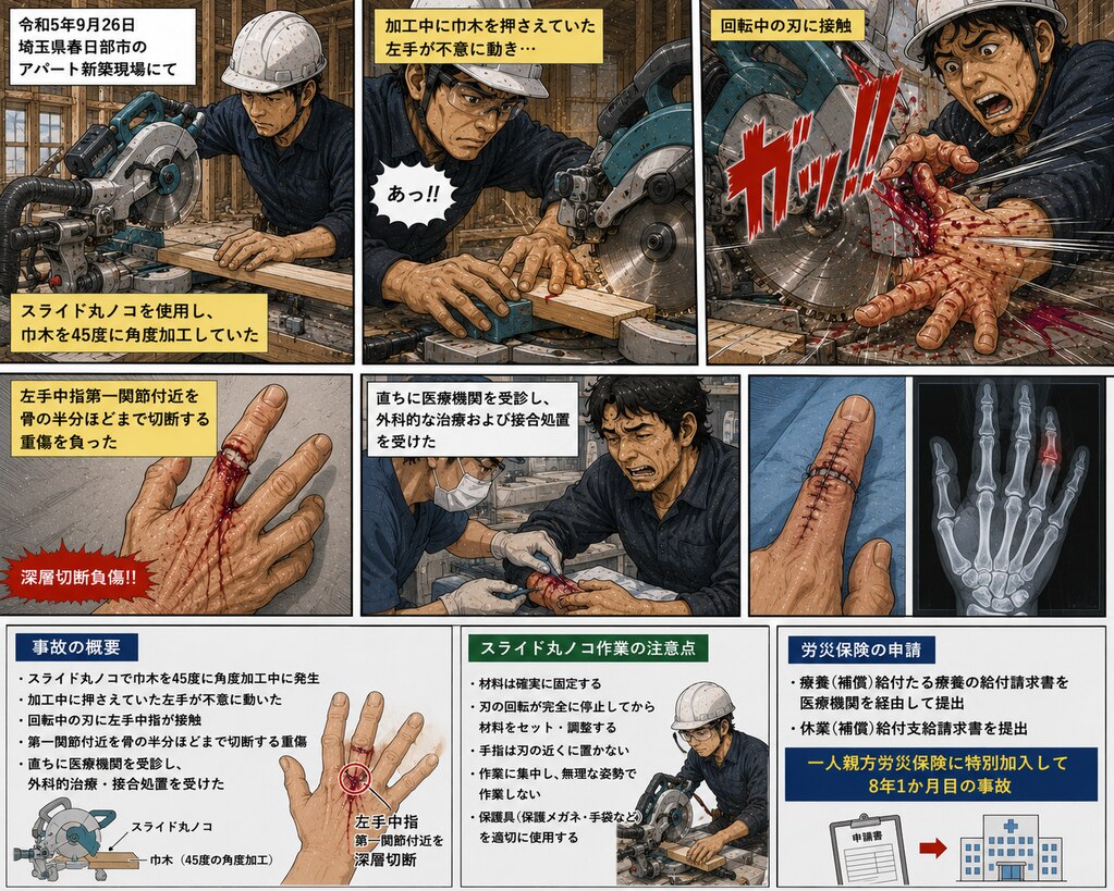 一人親方の労災事故