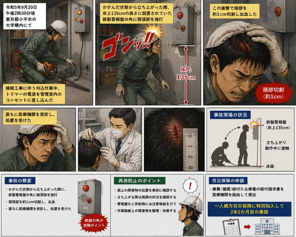 一人親方の労災事故