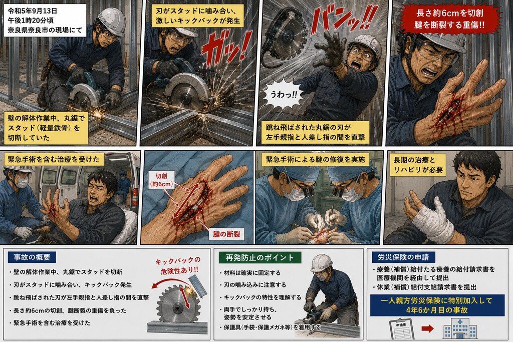 一人親方の労災事故