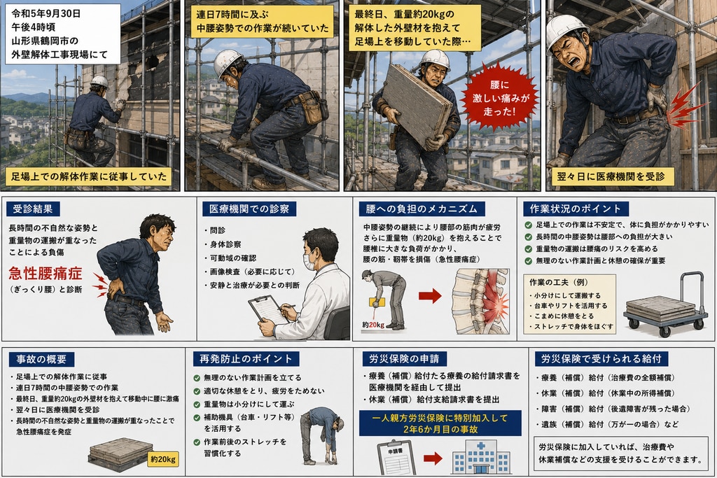 一人親方の労災事故