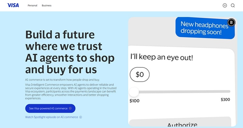 VIC・Visa Intelligent Commerce