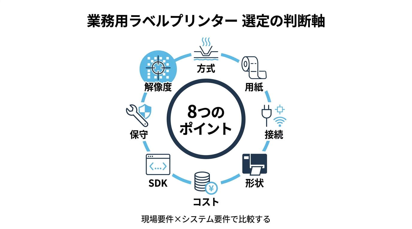 選定の8つのポイント