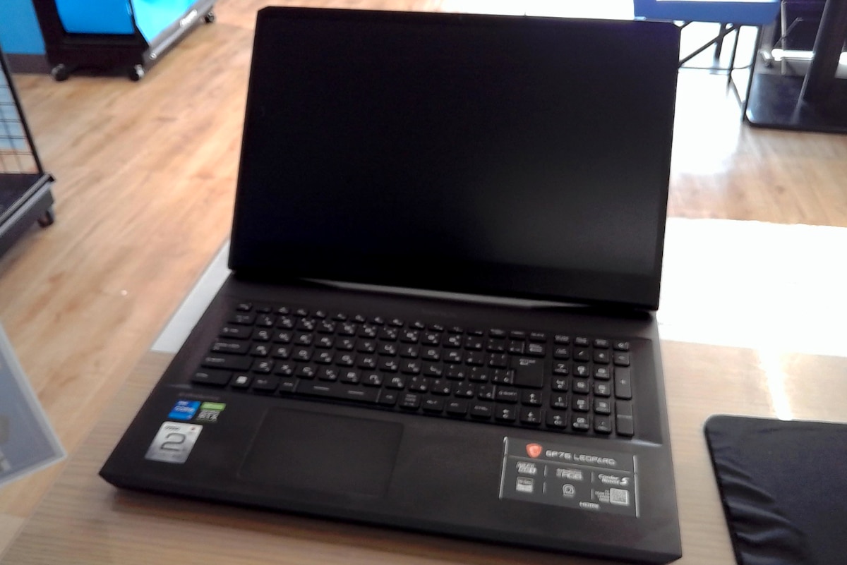 パソコン修理事例 MSI製ゲーミングノートPC メーカーロゴから進まない
